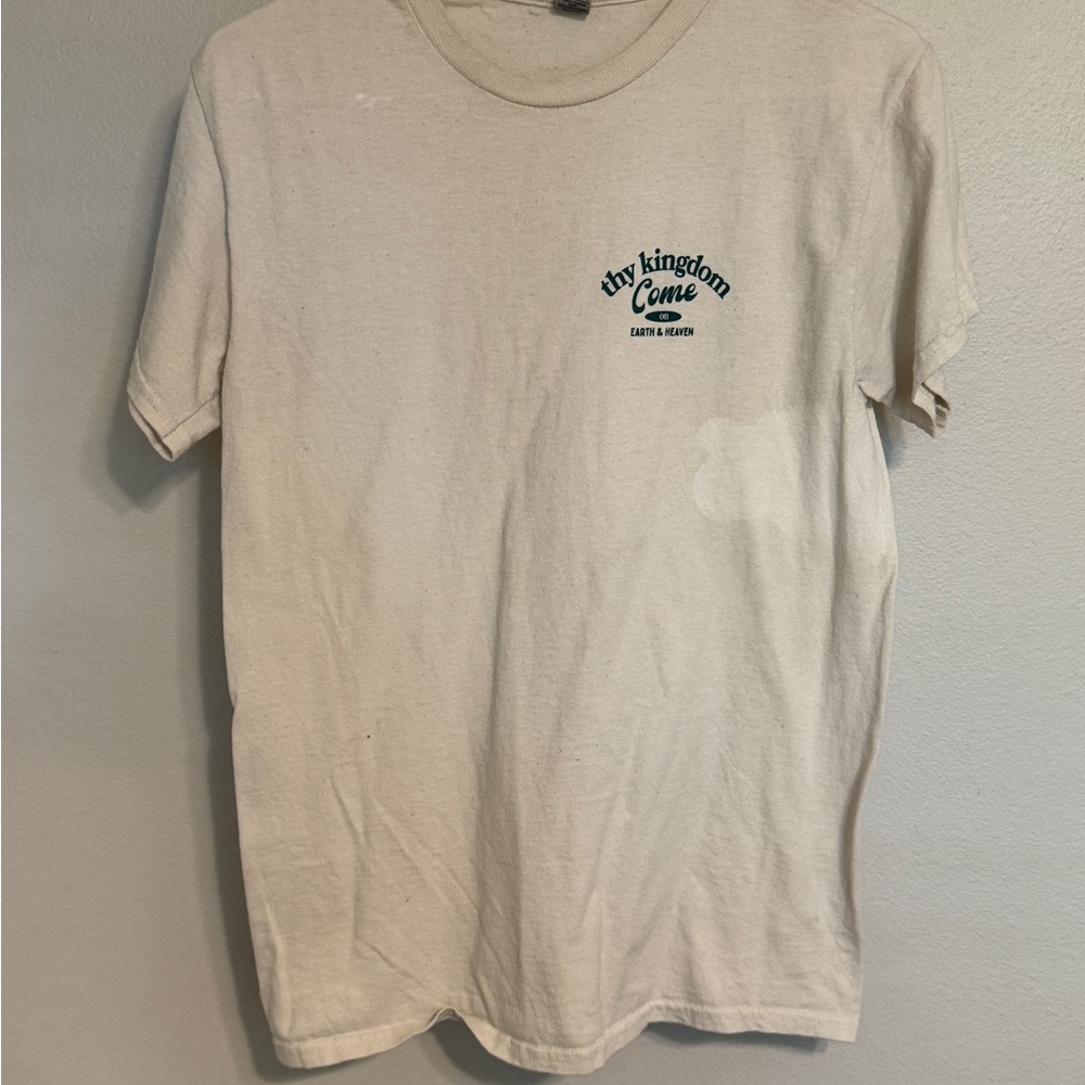 Women's Cream Short Sleeve Tee
